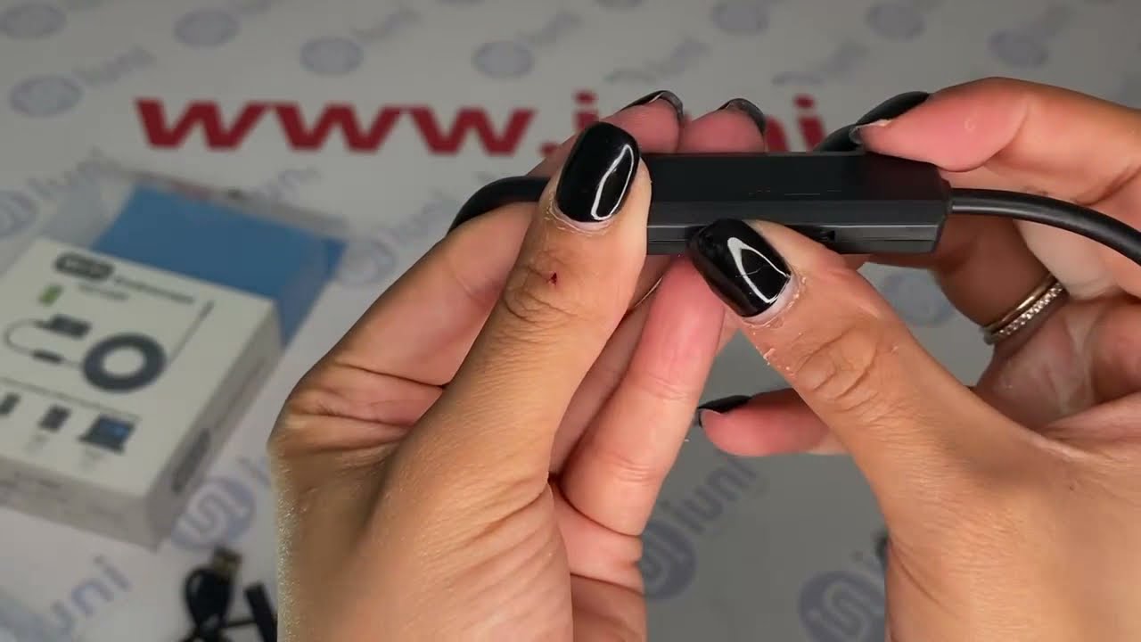 Prezentare Camera Endoscop Inspectie Auto iUni M3 conectare la IOS, Android