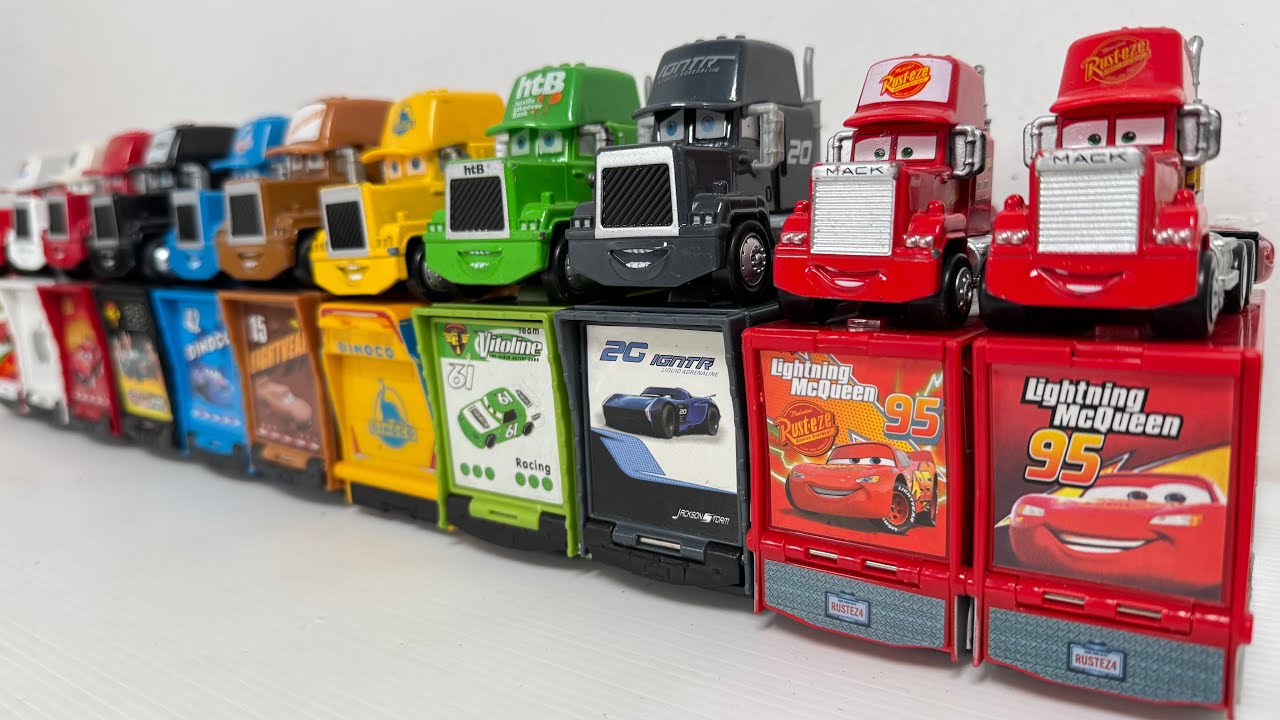Disney Pixar Cars Unboxing Review l Full Lightning McQueen Cars Bubble RC | ASMR Cars Collection 