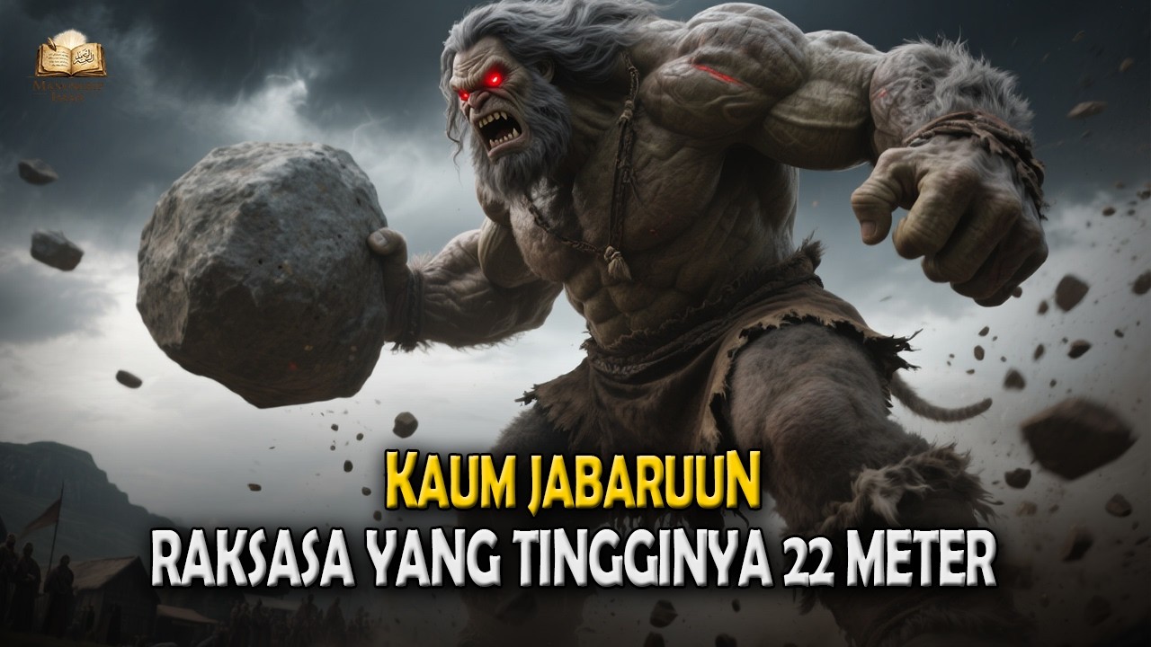 KISAH KAUM JABARUN || Raksasa Yang Dibunuh Nabi Musa Tingginya 22 Meter