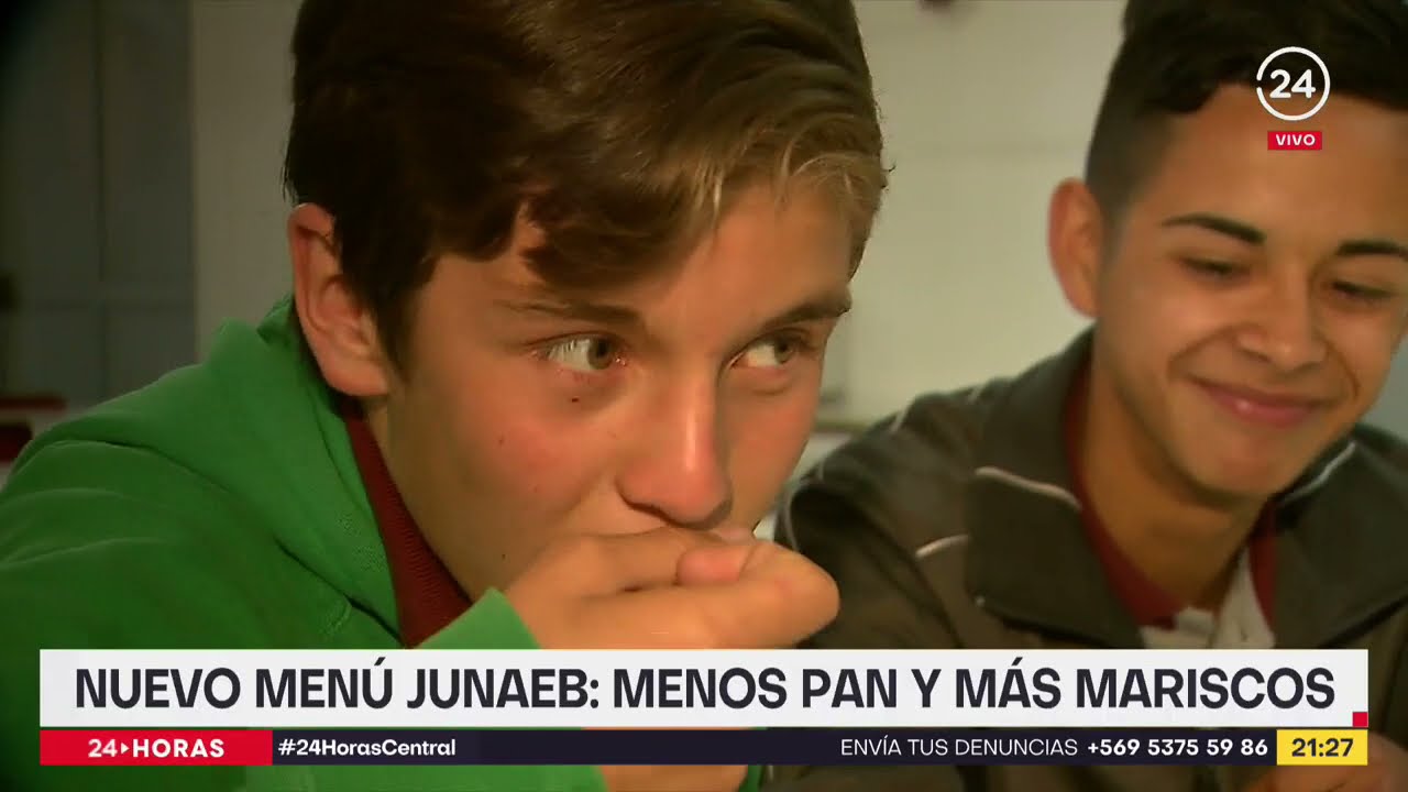 Nuevo men&uacute; Junaeb: Menos pan y m&aacute;s mariscos