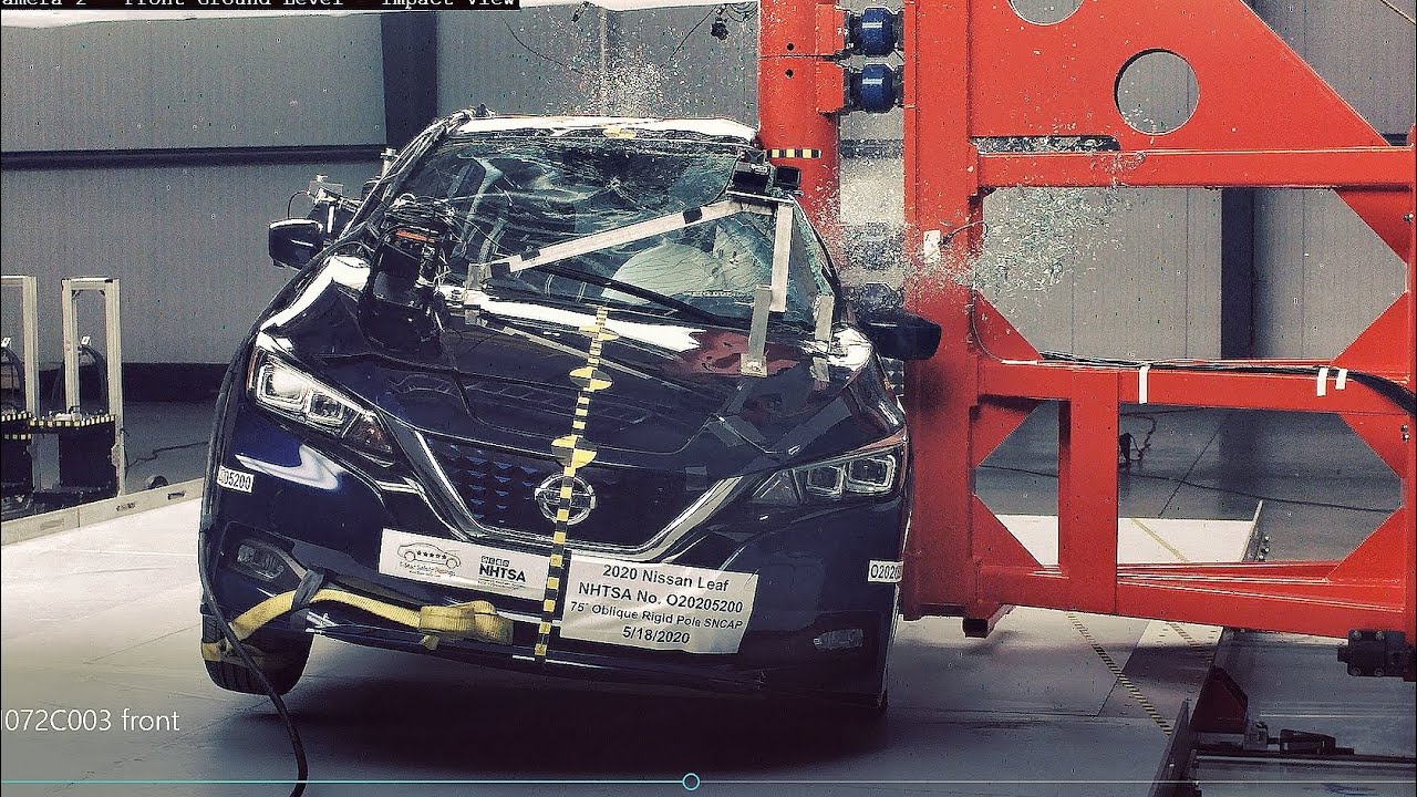Nissan Leaf / Leaf Plus ALL Crash Tests [Front, Side, Side-Poll]