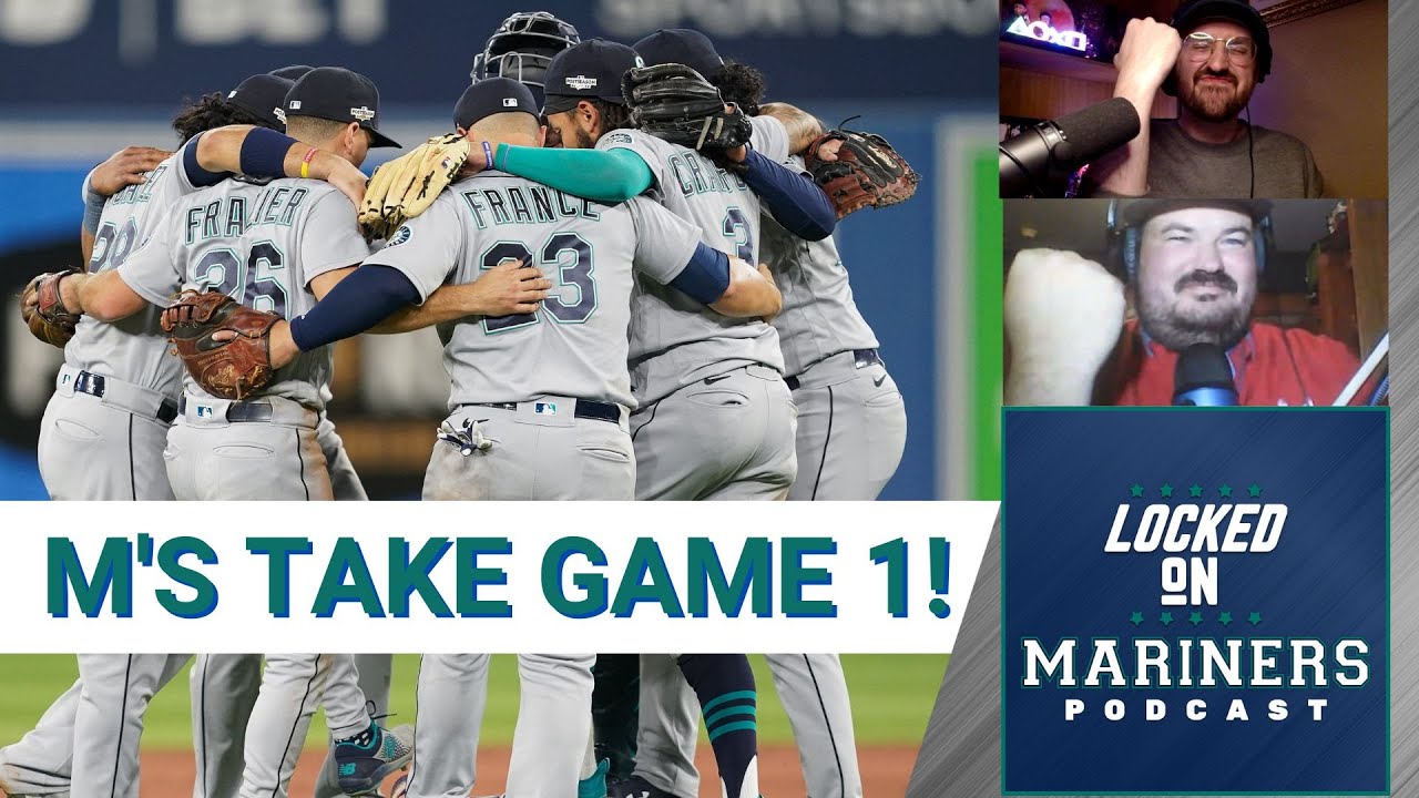 There's One! Seattle Mariners, Luis Castillo Dominate Jays for 1-0 Lead!