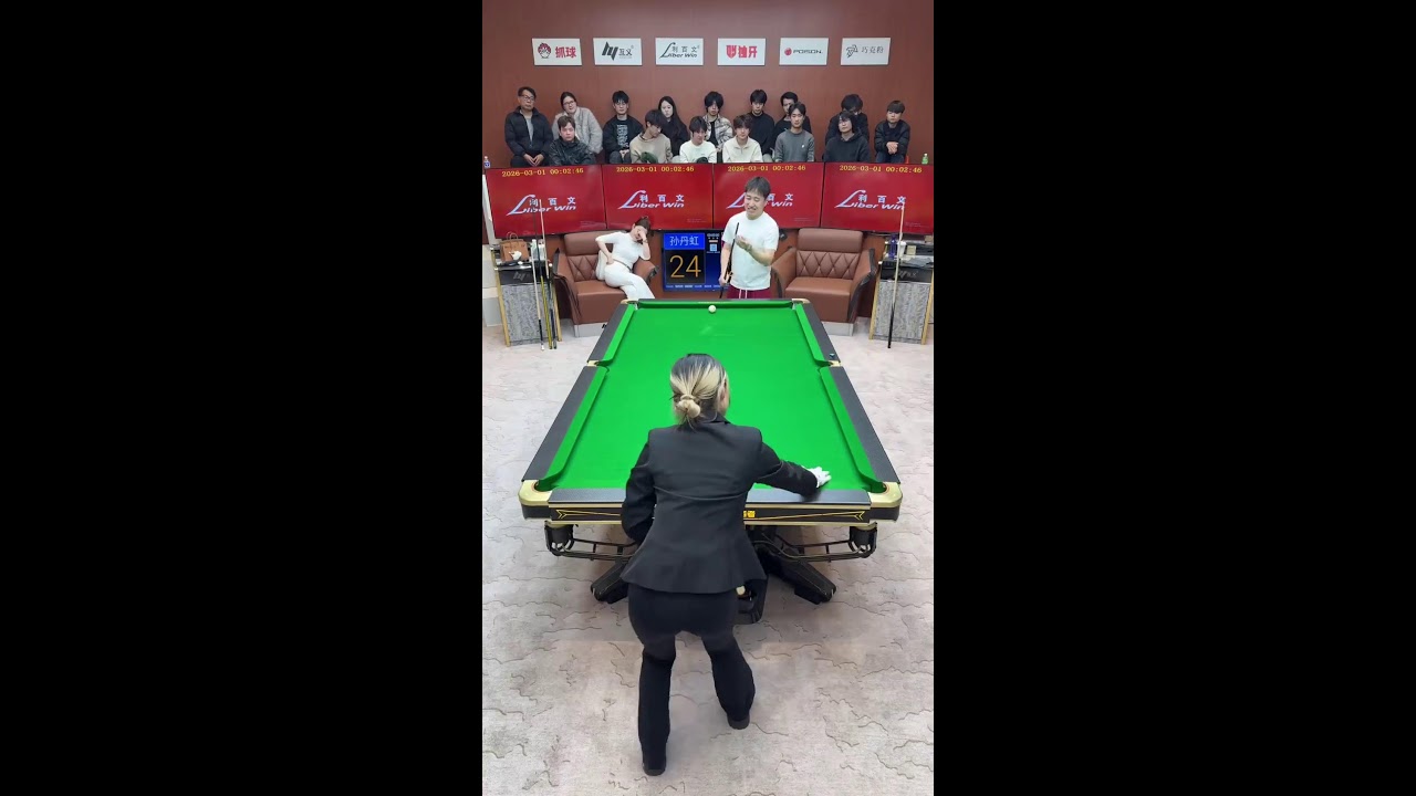 🔴 LIVE：🔥沉浸式看球！美女台球实时对决 🔥Live Fancy Billiards: Watch This Beauty Master the Table