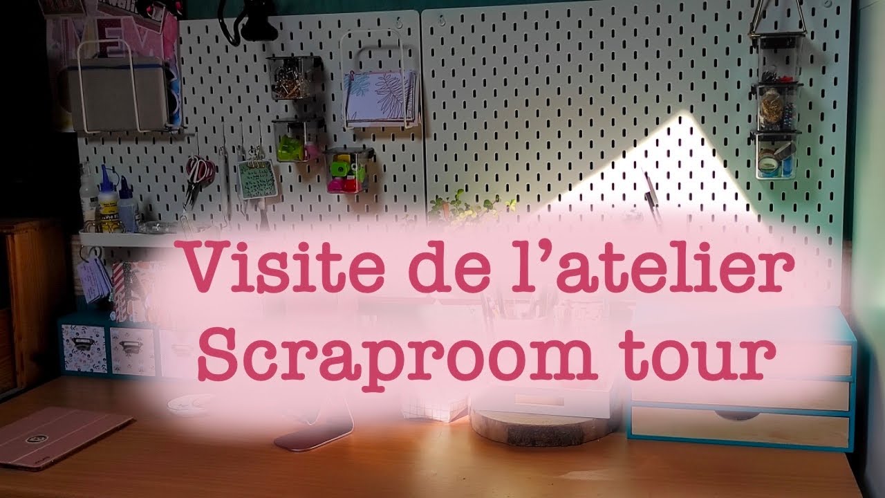 Scraproom tour / visite de l’atelier