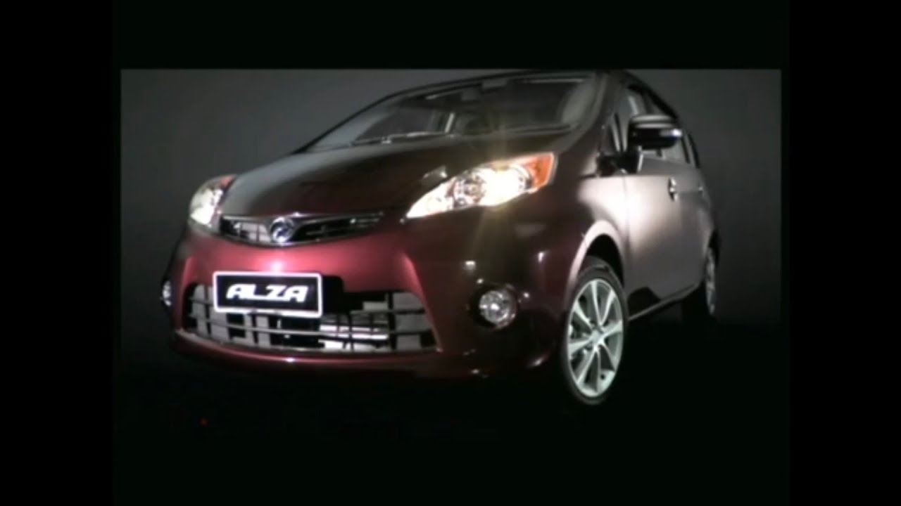 Perodua Alza product video information in 2009