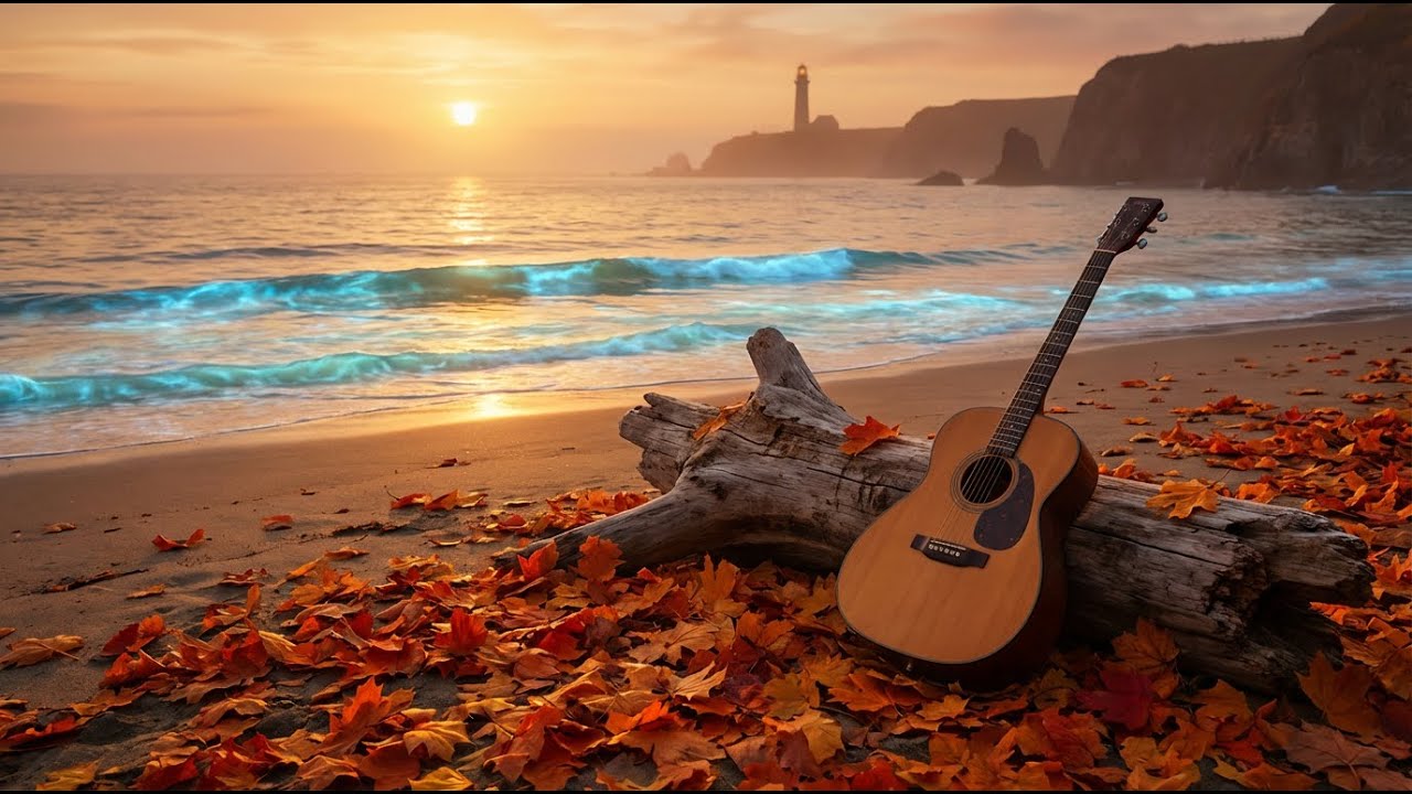 Sunset Sand Flamenco – Relaxing Spanish Guitar at Golden Hour