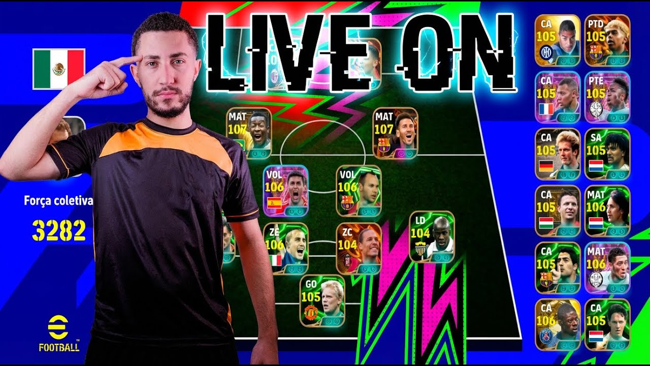 🛑 LIVE ON - X1, AVALIAÇÃO E RESENHA | EFOOTBALL MOBILE 26 🛑