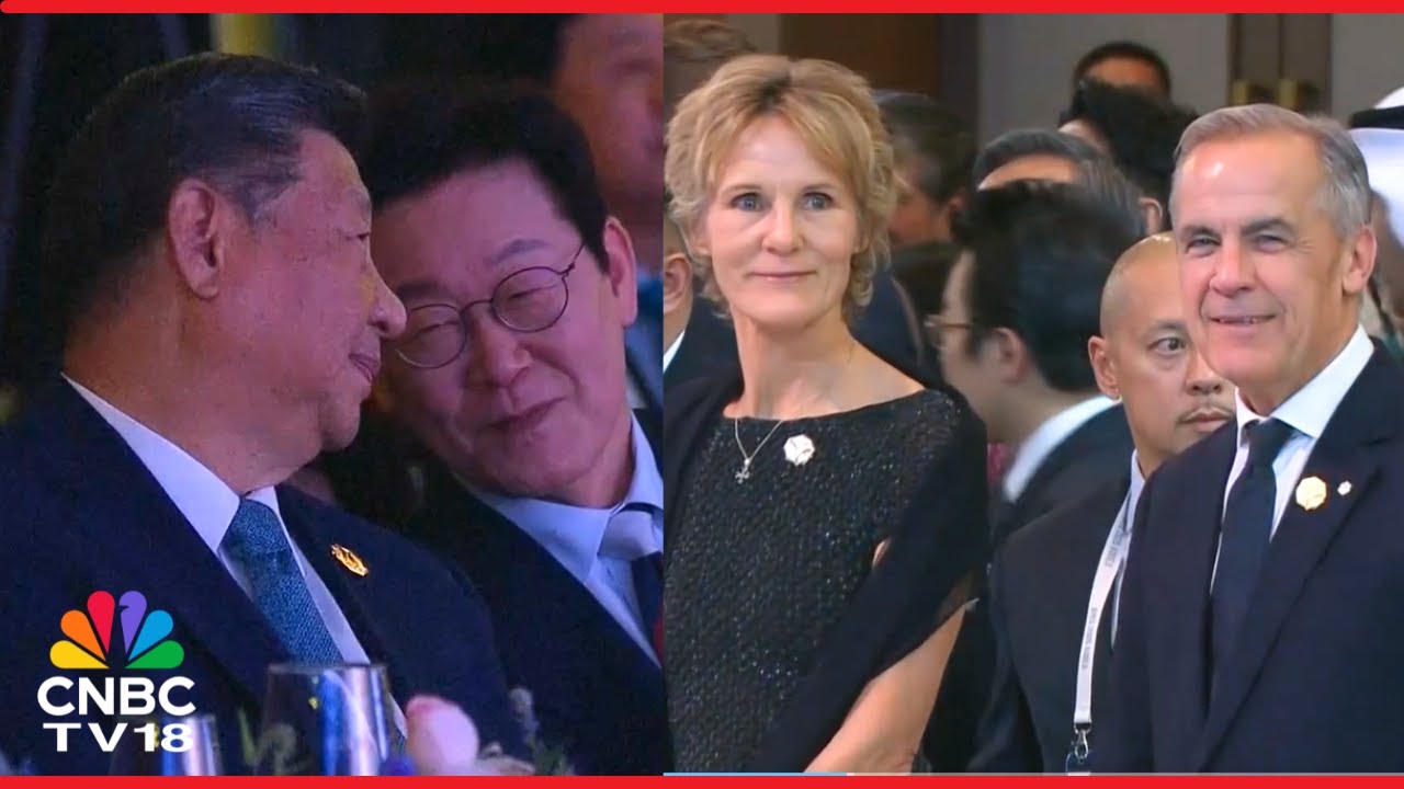 WATCH: APEC Leaders' Grand Welcome Dinner Gala in Gyeongju, South Korea | Xi, Carney, Myung | N18G