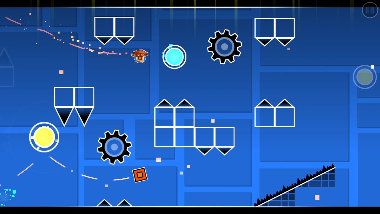 REVERSE GAMEPLAY IS EPIC! - LUNAR ABYSS FULL LAYOUT - GEOMETRY DASH 2.2