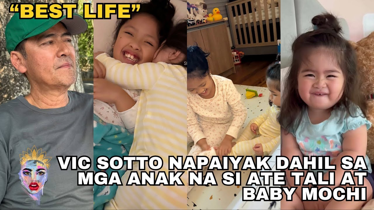 VIC SOTTO NAPAIYAK sa SAYA DAHIL KANILA ATE TALI at BABY MOCHI sa GINAWA ng mga ito