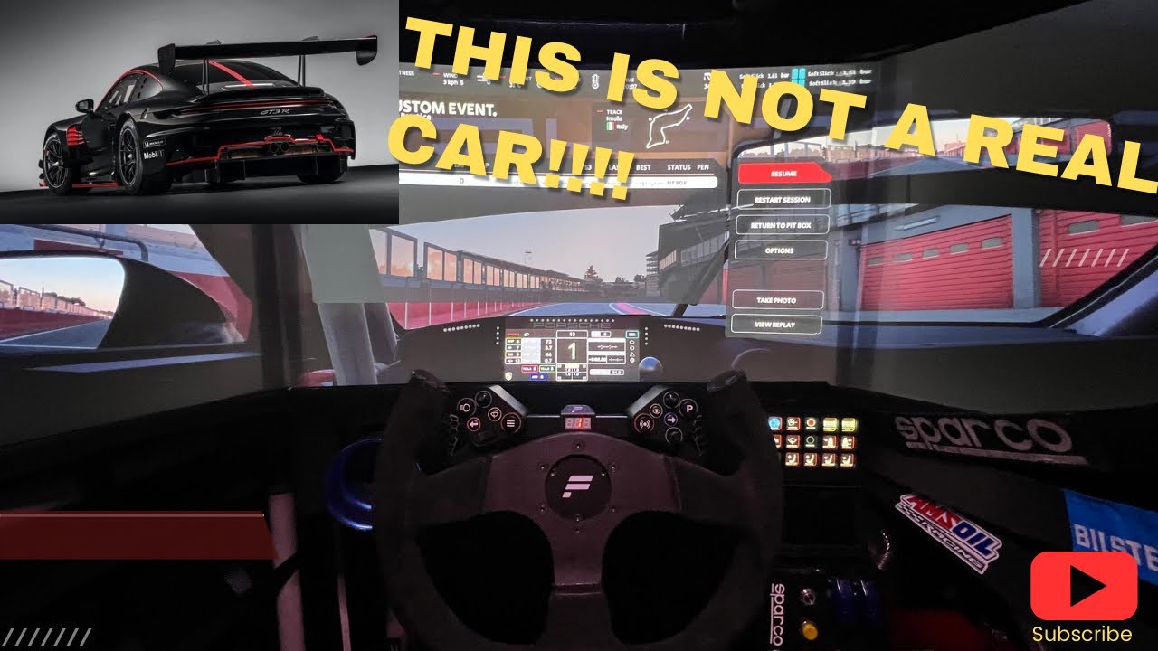 REALISTIC POV IN AUTOMOBILISTA 2 WITH THE PORSCHE 992 GT3 R IN IMOLA!!!!!