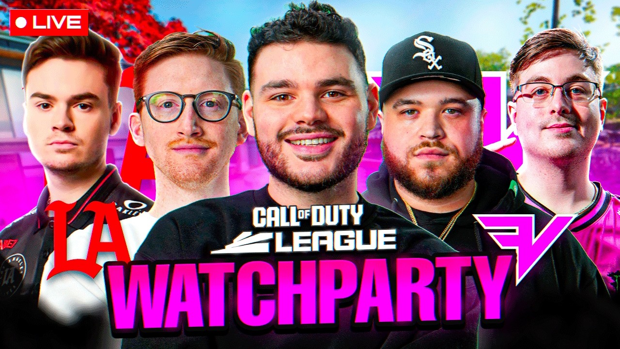 🔴LIVE - CDL WATCH PARTY LA THIEVES vs FAZE VEGAS | CDL MAJOR 2 WEEK 4 DAY 1
