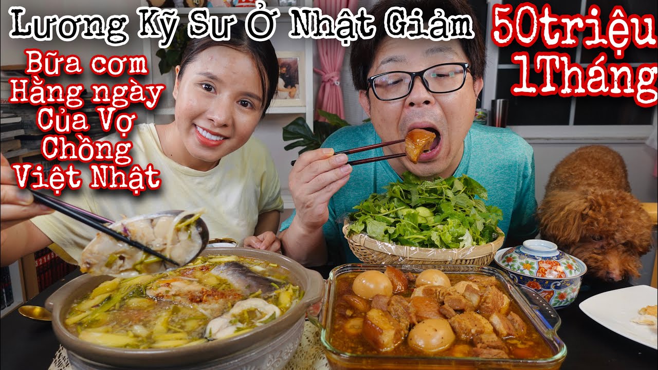 Bữa Cơm Chuẩn Vị VIỆT NAM - THỊT KHO TAU + CANH CHUA CÁ BA SA | Buồn VÌ LƯƠNG CU ĐỆ GIẢM NẶNG
