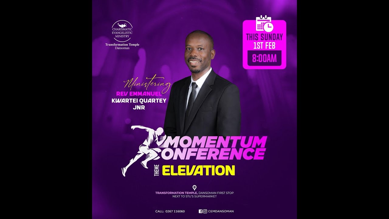 Kingdom Services ~ 'God has Substitutes' By Rev. Emmanuel Kwartei Quartey Jnr.