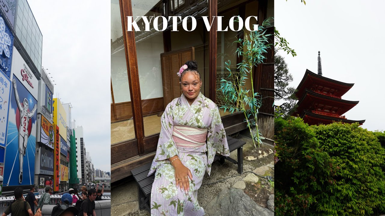 KYOTO VLOG || Macho Bar, Nintendo Museum, Attending a Traditional Tea Ceremony, and Exploring Osaka!