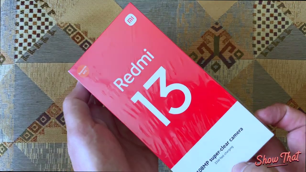 Распаковка Redmi 13 | 8 ГБ ОЗУ, 256 ГБ ПЗУ | Темно-черный | Первый взгляд в 4K UHD!