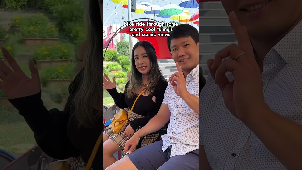 Rail Bike in Korea #korea #railbike #koreatravel #koreatrip #travelvlog #traveldestinations #travel