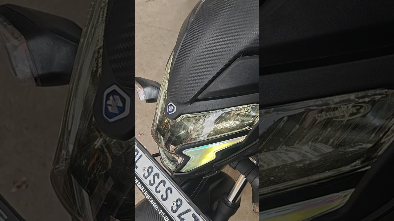 Pulsar Ns 125 BS6 Headlight ModifiedLook