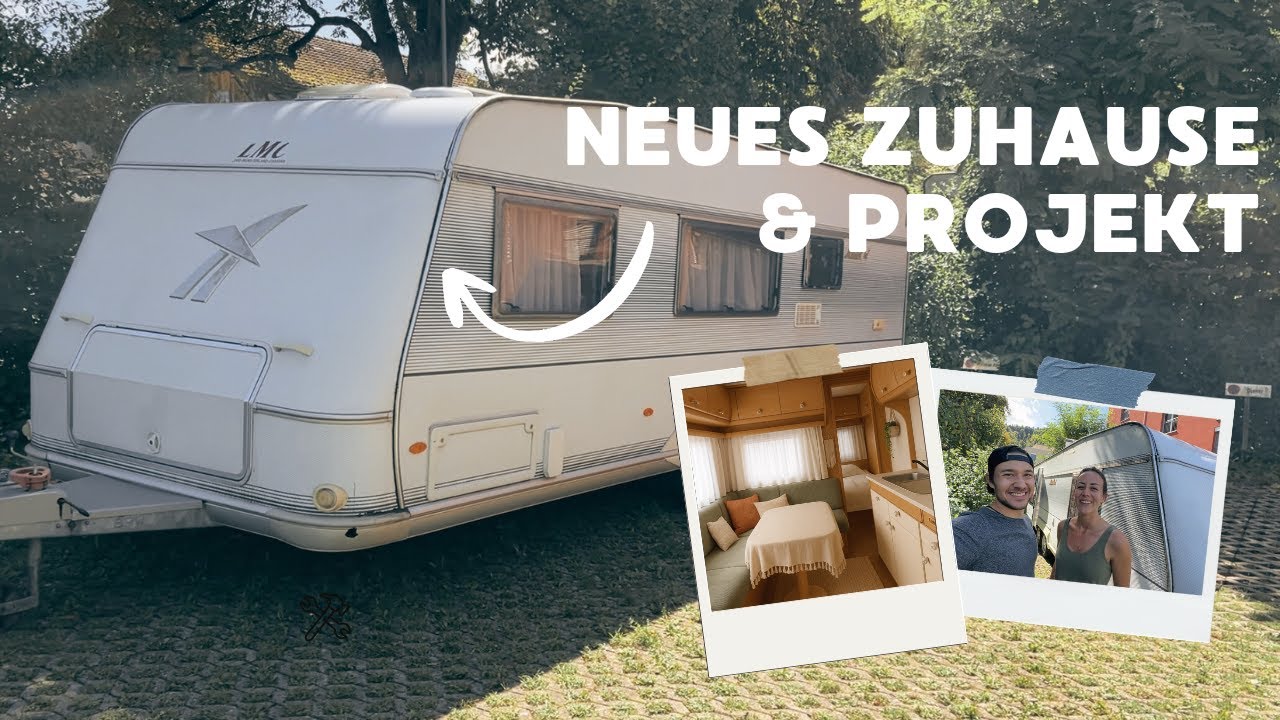 NEUES ZUHAUSE auf Rädern 🚐✨Unser Wohnwagen zieht ein 🏡💛