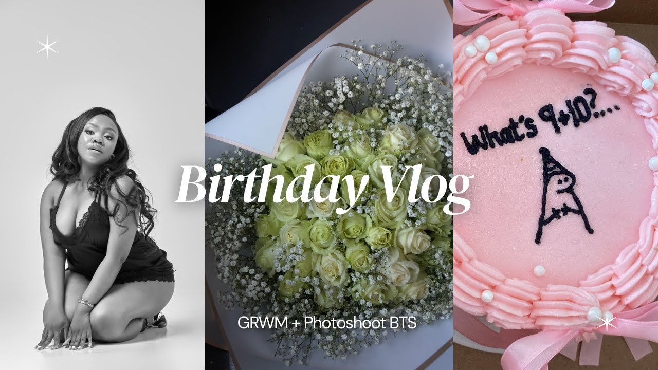BIRTHDAY PHOTOSHOOT VLOG + BEHIND THE SCENES