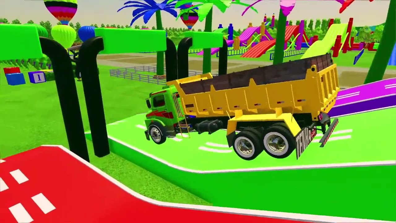 TRANSPORTING ALL VEHICLES CARS, TRUCKS, TRACTORS, FIRE ENGINE WITH TRAIN! Farming Simulator