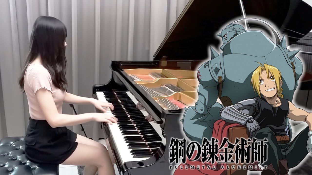 Fullmetal Alchemist: Brotherhood OP1『Again』Ru's Piano