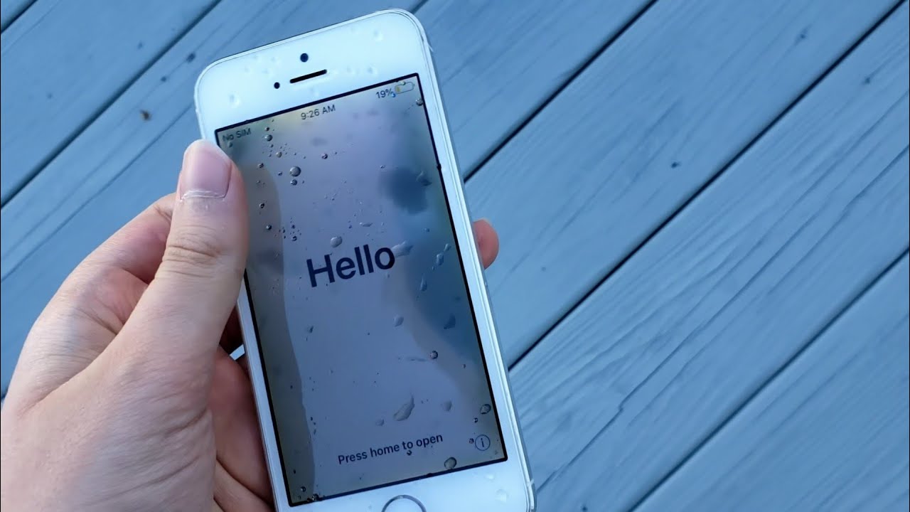 How Rain Resistant is a Non-Water-Resistant iPhone?