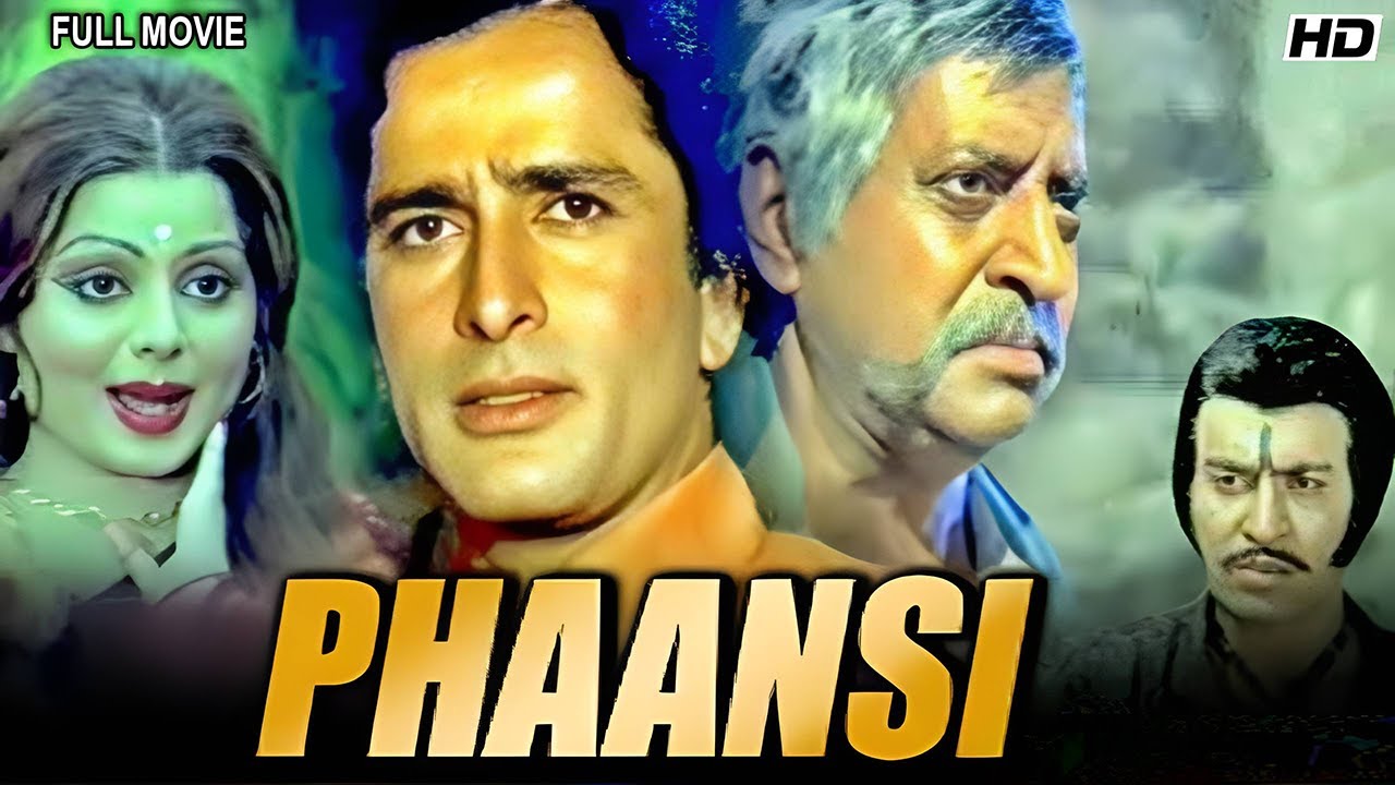Shashi Kapoor's Phaansi (1978) Full Hini Movie | Sulakshana Pandit, Pran, Ranjeet, Jeevan | फांसी