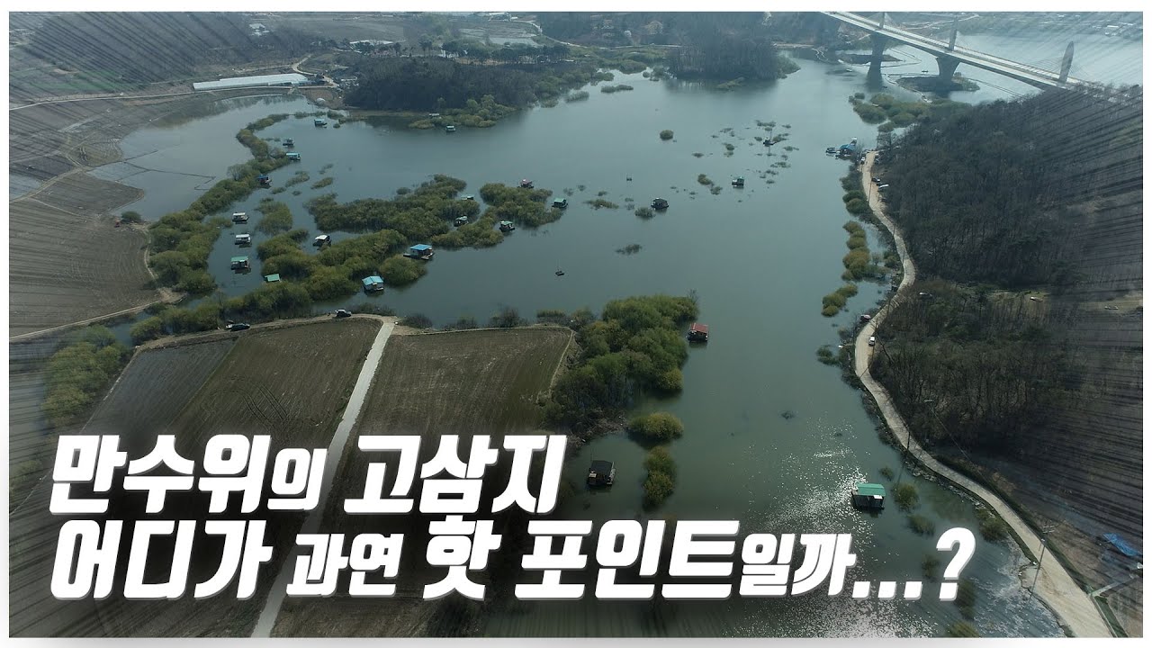 고삼지 배스들은 벌써 탑도 때려준다고 합니다!!! [배스피디수첩]