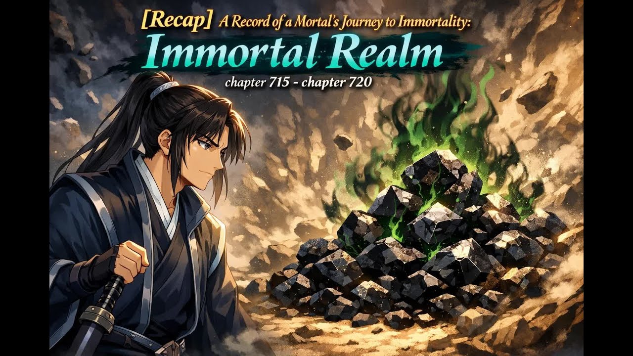 [Recap] A Record of a Mortal's Journey to Immortality: Immortal Realm chapter 715 - chapter 720