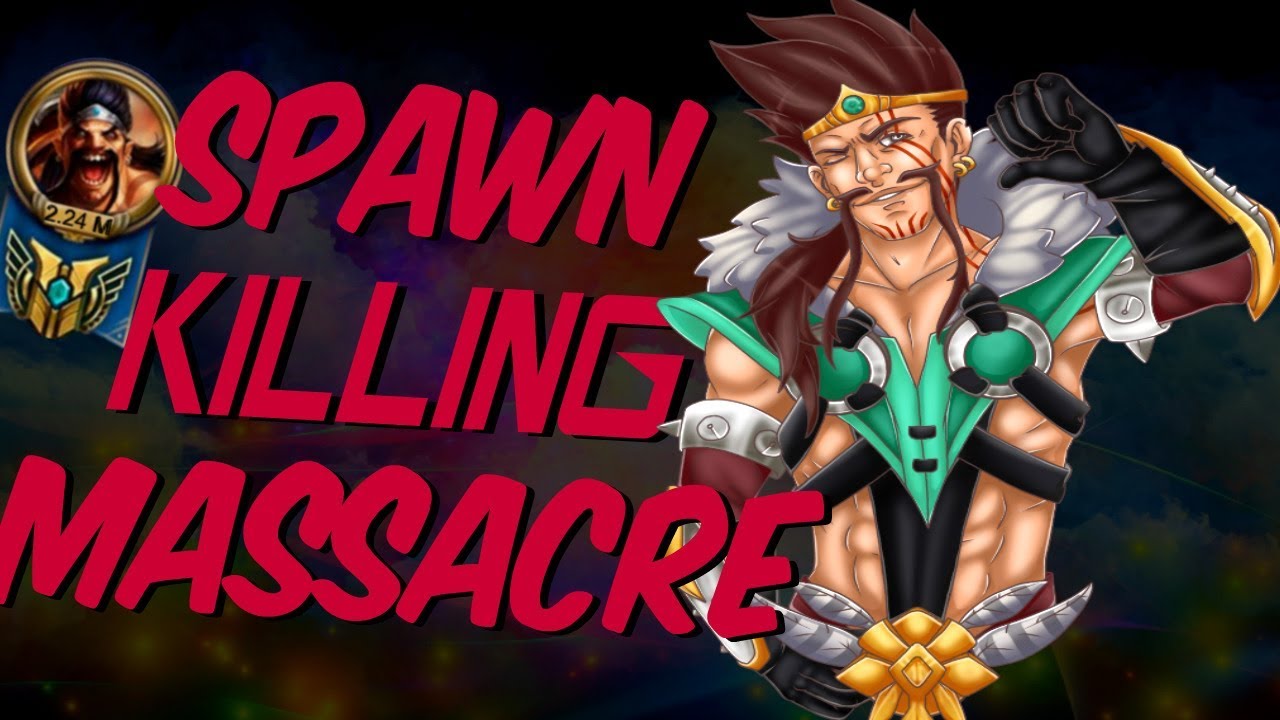 SPAWN KILLING MASACRE! - Spawn Trap Enemies In Fountain - Best Draven World - Vincent&acute;s Draven