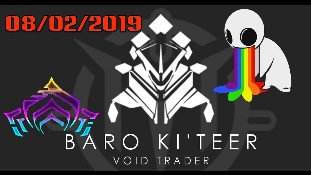 Warframe | Baro Kiteer | PS4/ XBOX 08/ 02/2019