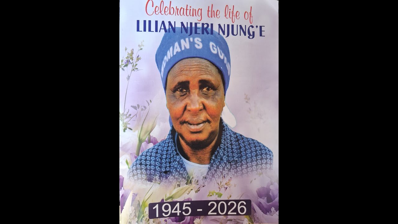 CELEBRATING THE LIFE OF LILIAN NJERI 1945 - 2026