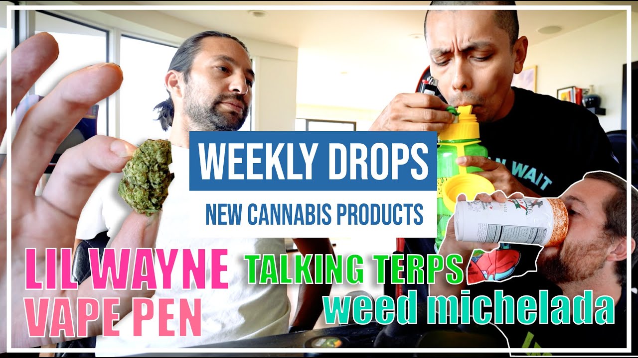 WEED MICHELADA, LIL WAYNE VAPE PEN & MORE!! TRYING NEW CA CANNABIS PRODUCTS!!!