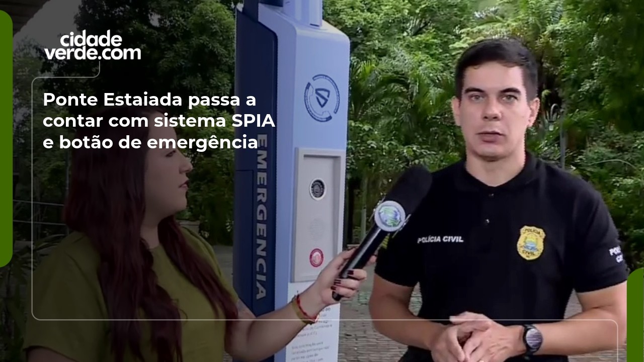Ponte Estaiada passa a contar com sistema SPIA e botão de emergência