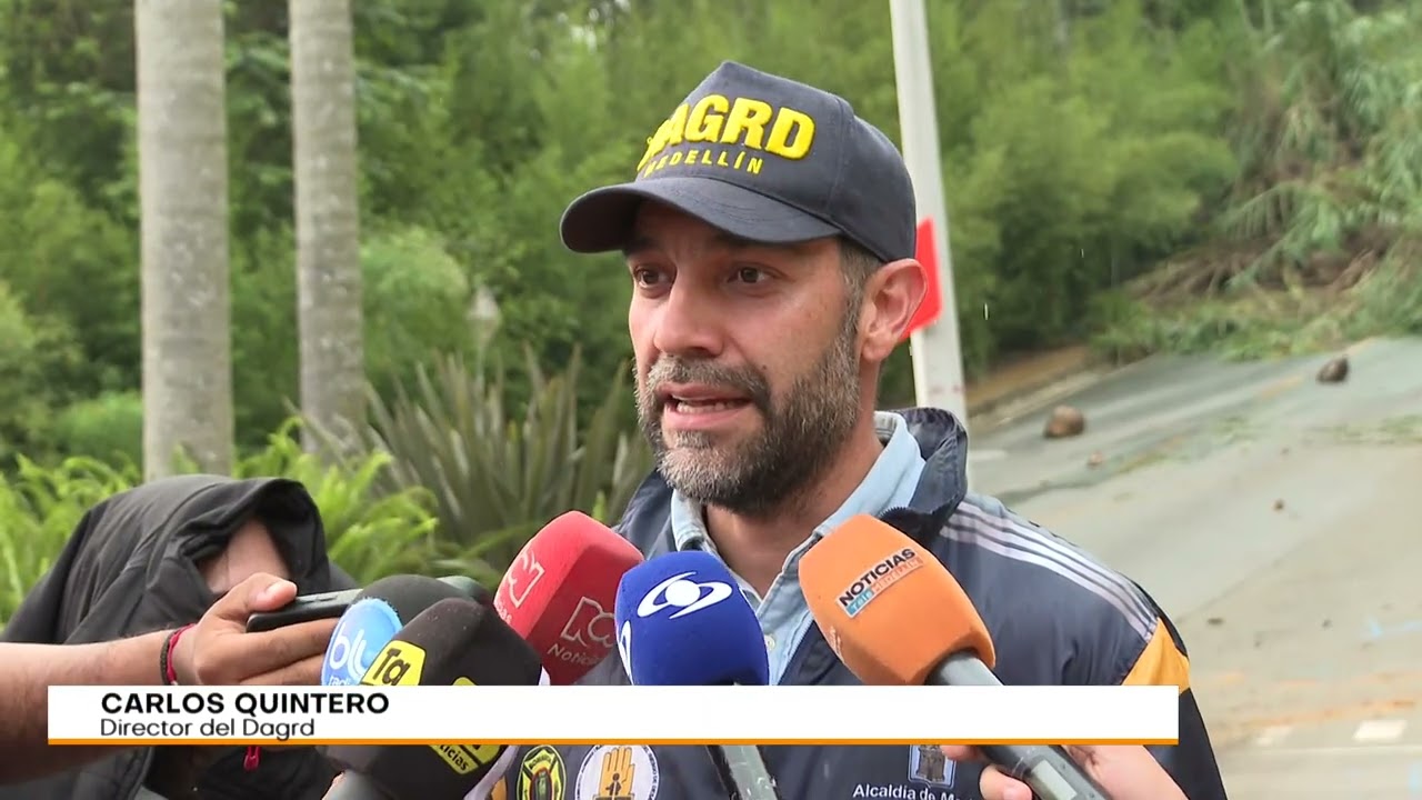 Hay cierre total de la loma Los Balsos en El Poblado tras deslizamiento