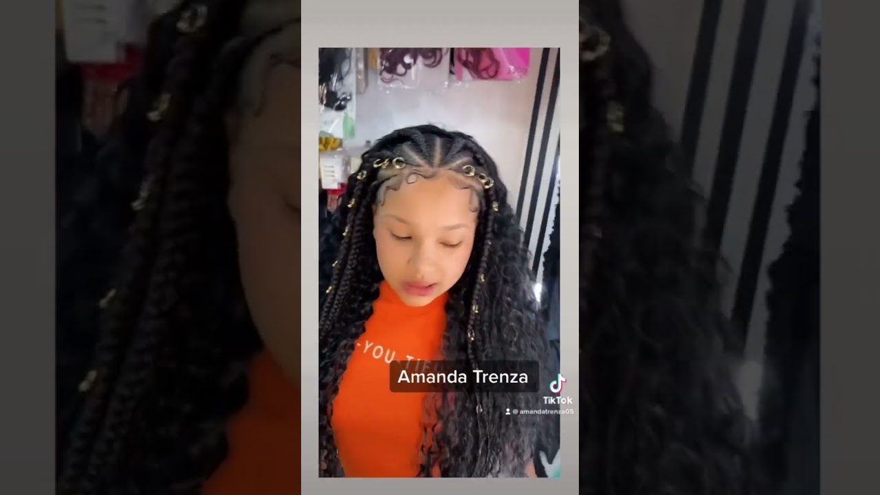 Trenzado risado 