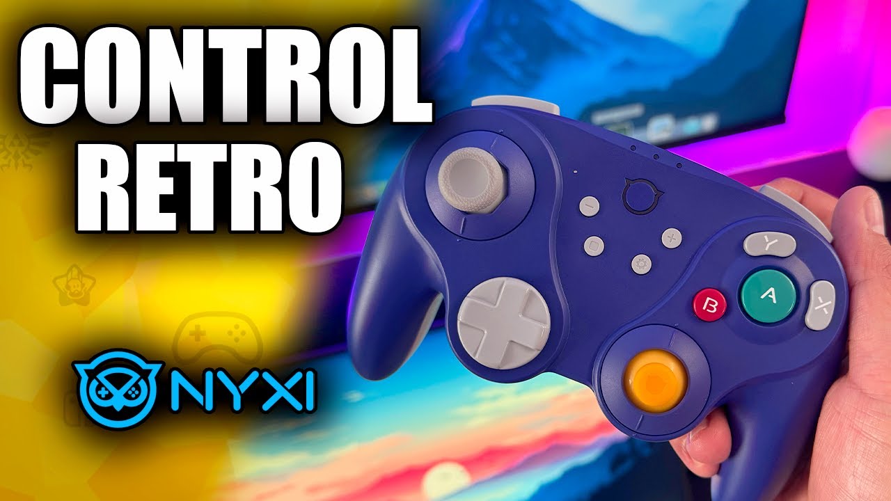 EL MEJOR CONTROL RETRO para Nintendo Switch estilo GameCube - NYXI Warrior