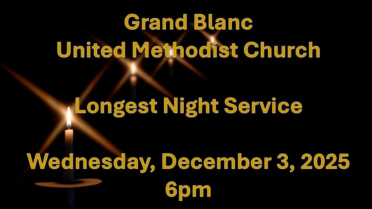 2025 12 03 6:00pm, Longest Night Service