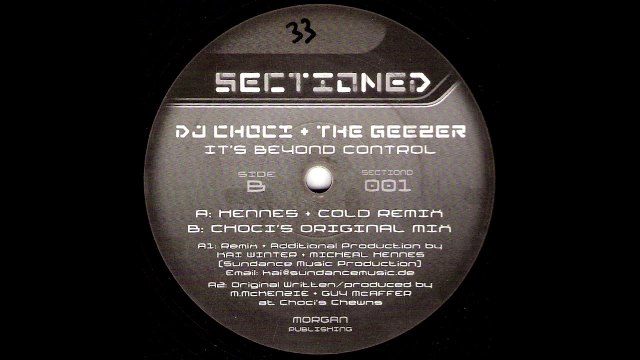 DJ Choci & The Geezer - It's Beyond Control (Hennes & Cold Remix) [HQ]