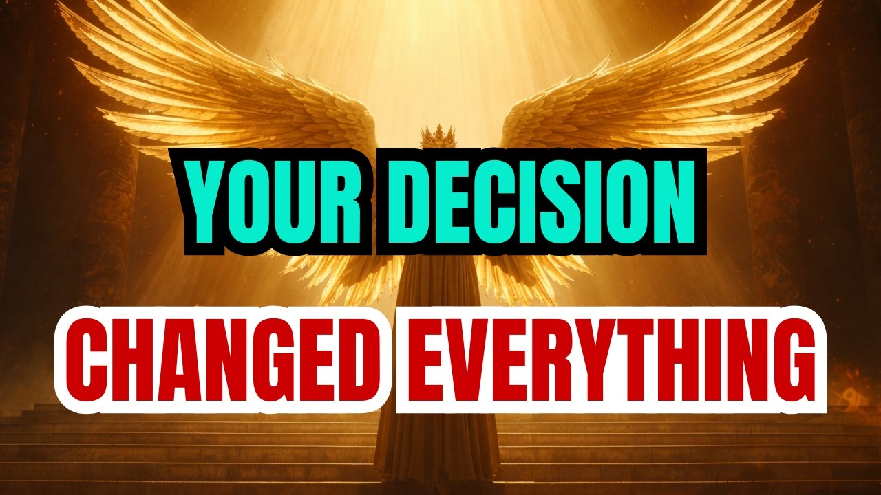 CHOSE ONE, YOUR ATTITUDE DURING THE STORM MOVED HEAVEN — THIS IS YOUR REWARD