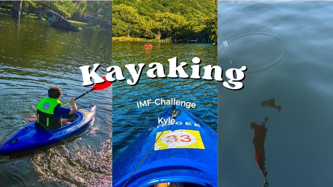New challenge of kayak: It's surprisingly difficult to just stay oriented forward! | RareRingEvents