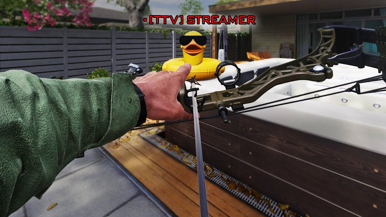 One man... One Bow vs. An entire team of Twitch Streamers