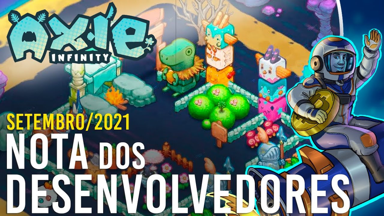 Axie Infinity! Nota de Atualização de Setembro! Batalhas V2 e Lands!