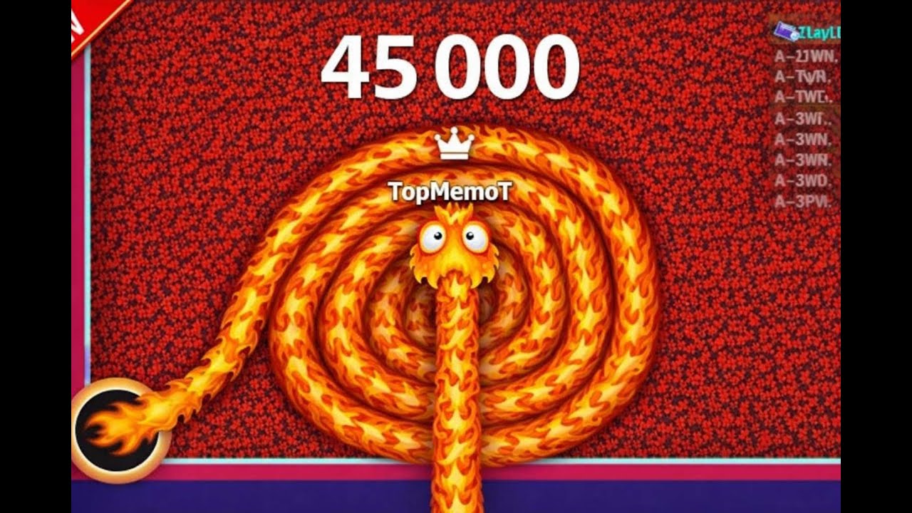 Snake.io World-Class Gameplay | 45K Score