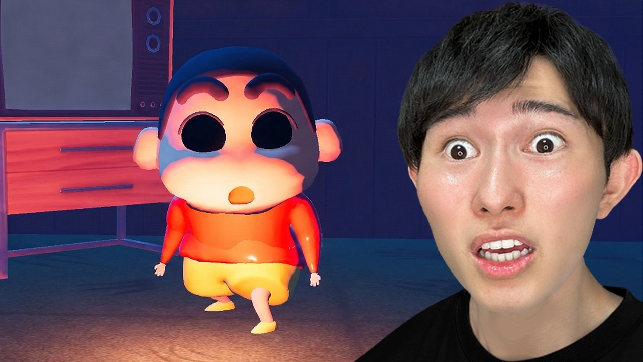 悪魔に取り憑かれたクレヨンしんちゃんのホラーゲームが怖すぎる