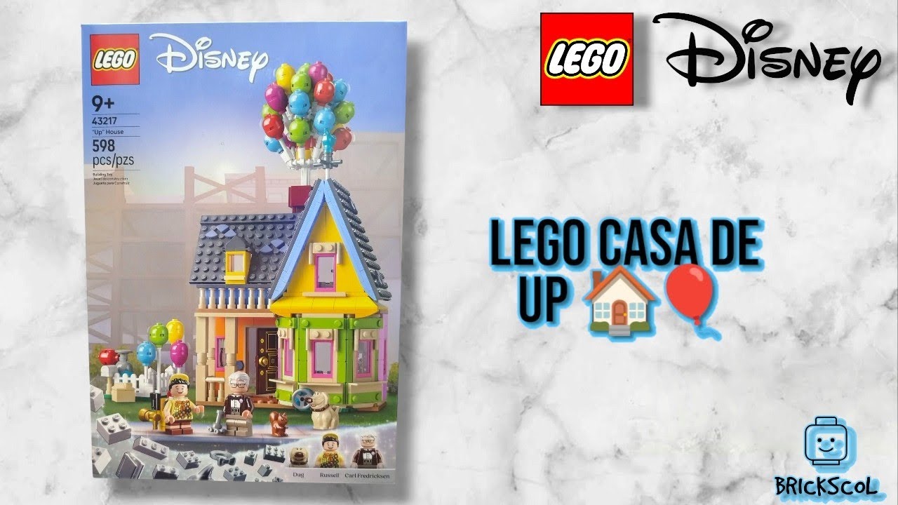 LEGO Disney UP 43217 | Speed Build de la Casa de UP 🎈