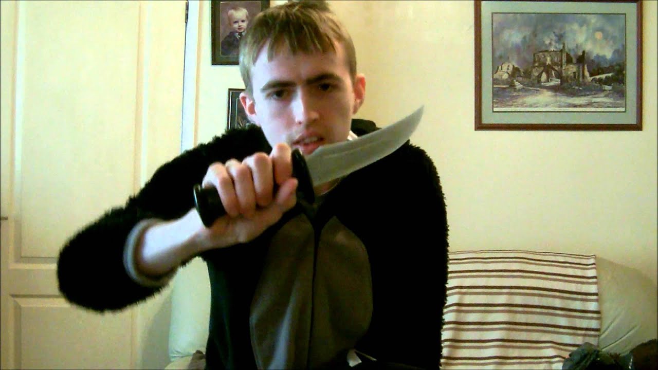 Unpacking and showing my custom made Scream 2 Stab Costume from the USA