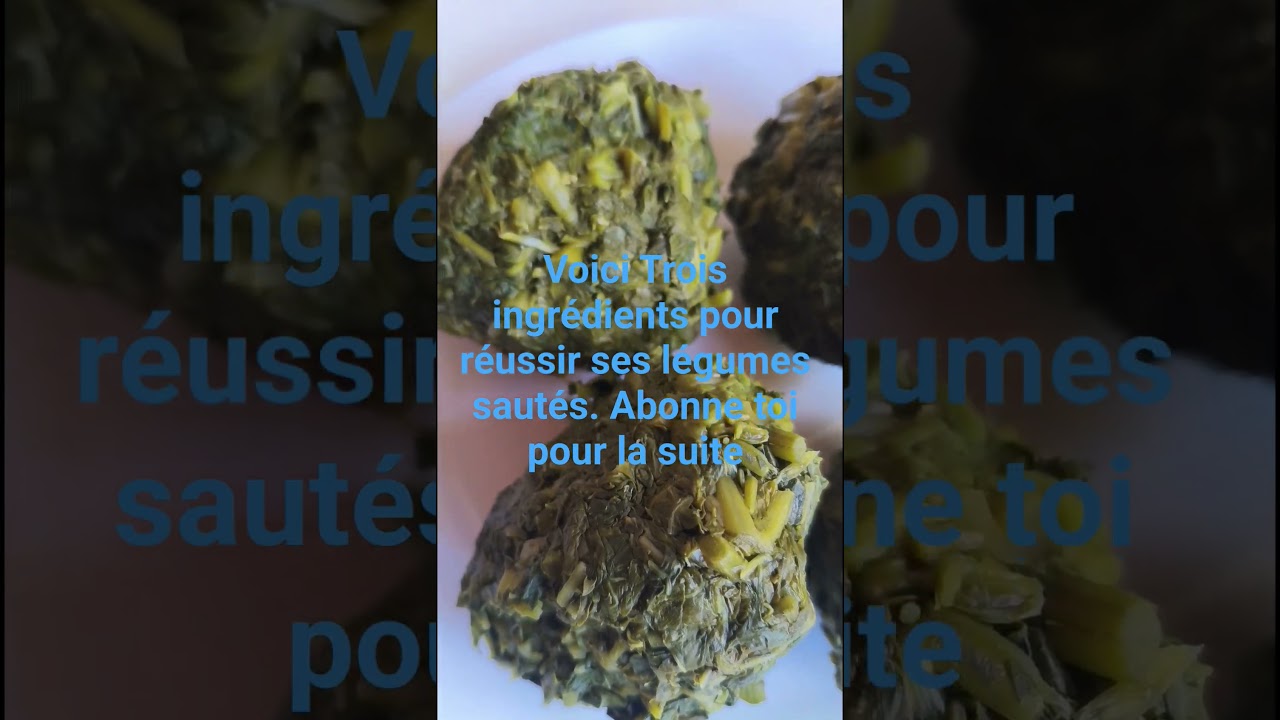 les légumes sautés facile ET rapide 