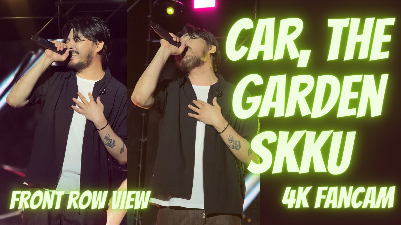 Car, The Garden LIVE 4K | 카더가든 라이브 4K | 성균관대학교 축제 | 240529 | Full Performance Front Row View
